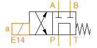 Modular element PU5-E14